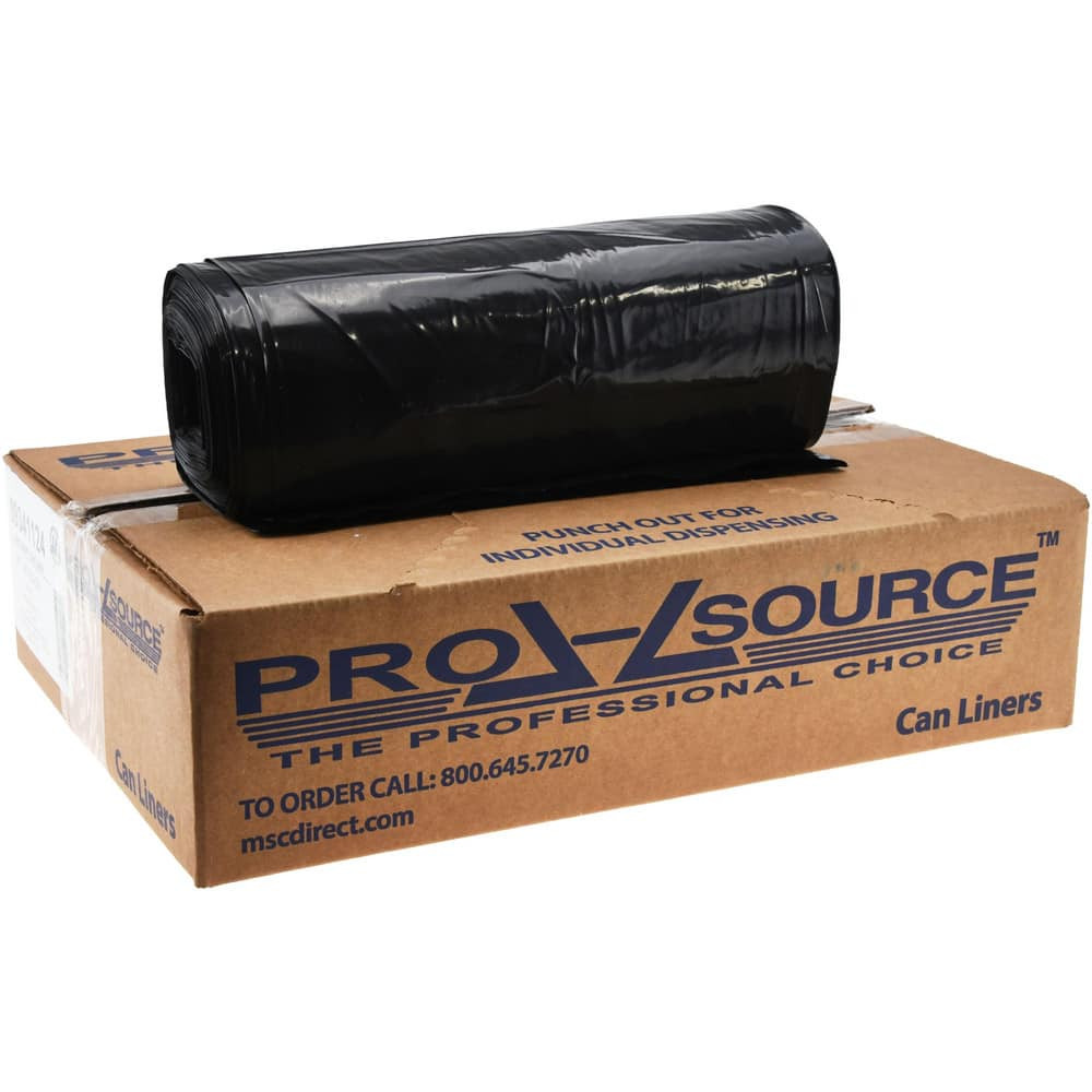 PRO-SOURCE PSRM4046125 Trash Bags: 45 gal, 1.25 mil, 100 Pack