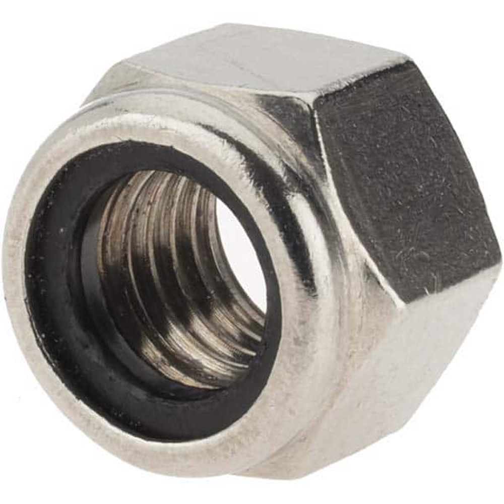 Value Collection MP93629 Hex Lock Nut: Insert, Nylon Insert, 5/8-11, Grade 18-8 Stainless Steel