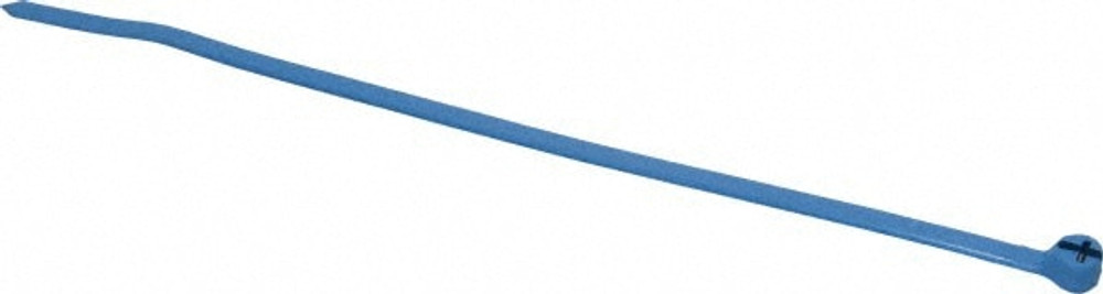 Thomas & Betts TY525M-NDT Metal Detectable Cable Tie: 7.31" Long, Blue, Nylon