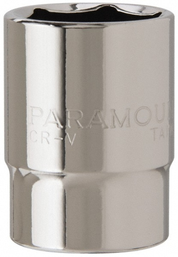 Paramount PAR-12SKT-78S 7/8", 1/2" Drive, Standard Hand Socket