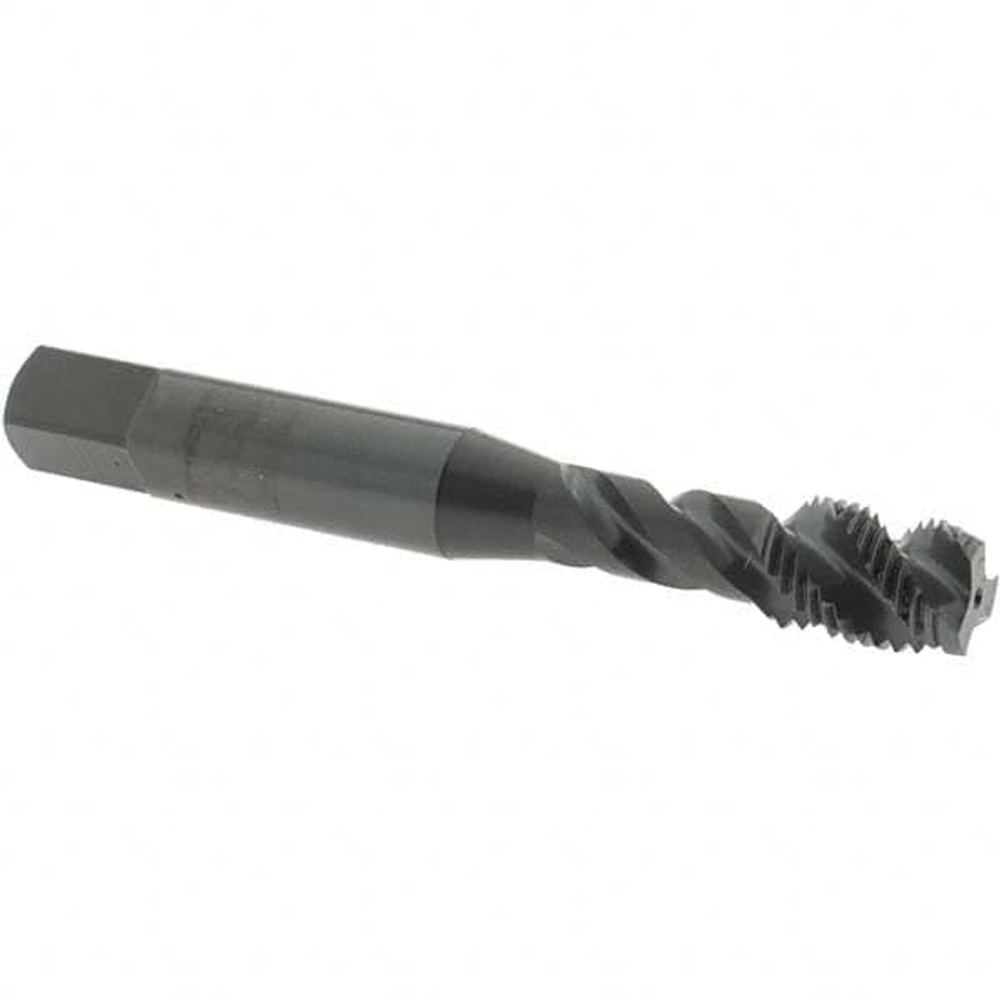 OSG 2926801 Spiral Flute Tap: 3/8-24 UNF, 3 Flutes, Modified Bottoming, Vanadium High Speed Steel, Oxide Coated