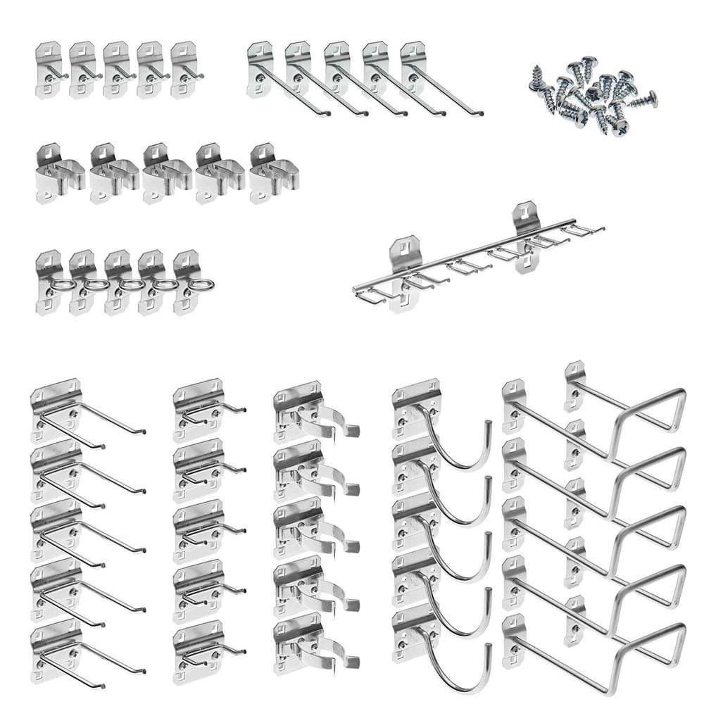 Triton Products LH-1 KIT 46 Pc Pegboard Hook Set, Steel