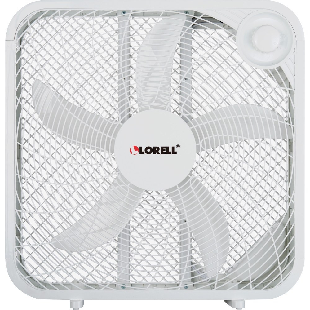 SP RICHARDS 44575 Lorell 3-Speed Box Fan, White