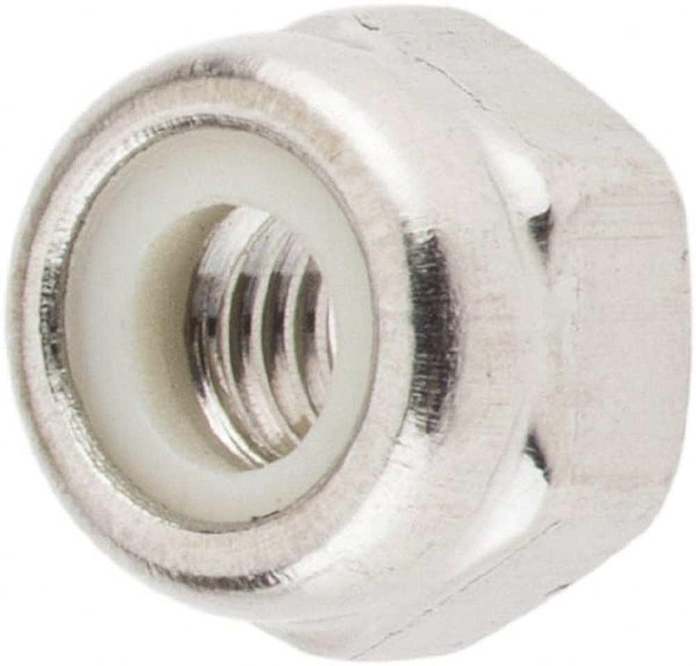 Value Collection NL5X00300-050BX Hex Lock Nut: Insert, Nylon Insert, Grade 18-8 & A2 Stainless Steel, Uncoated