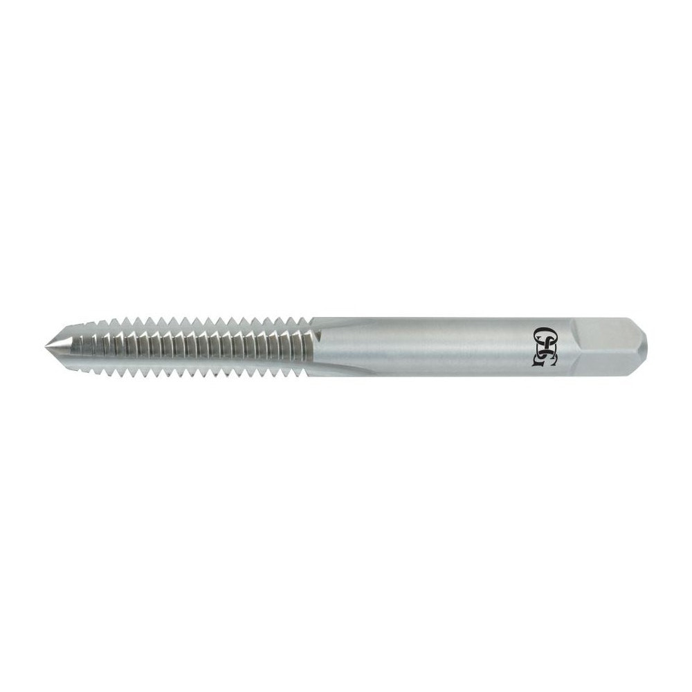 OSG 1970600 Straight Flute Tap: M5x0.80 Metric Coarse, 4 Flutes, Taper, 6H Class of Fit, High Speed Steel, Bright/Uncoated