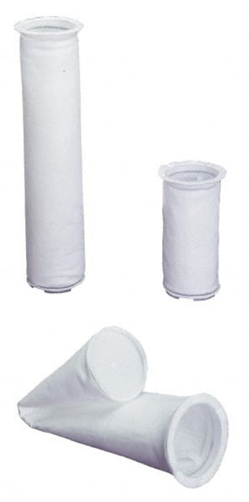 Pentair KEM200K4S Bag Filters; Bag Type: High-Efficiency ; Bag Size (#): 4 ; Micron Rating: 200 ; Maximum Flow Rate: 15GPM ; Diameter (Inch, Fraction): 4-1/8 ; Body Material: Polyester