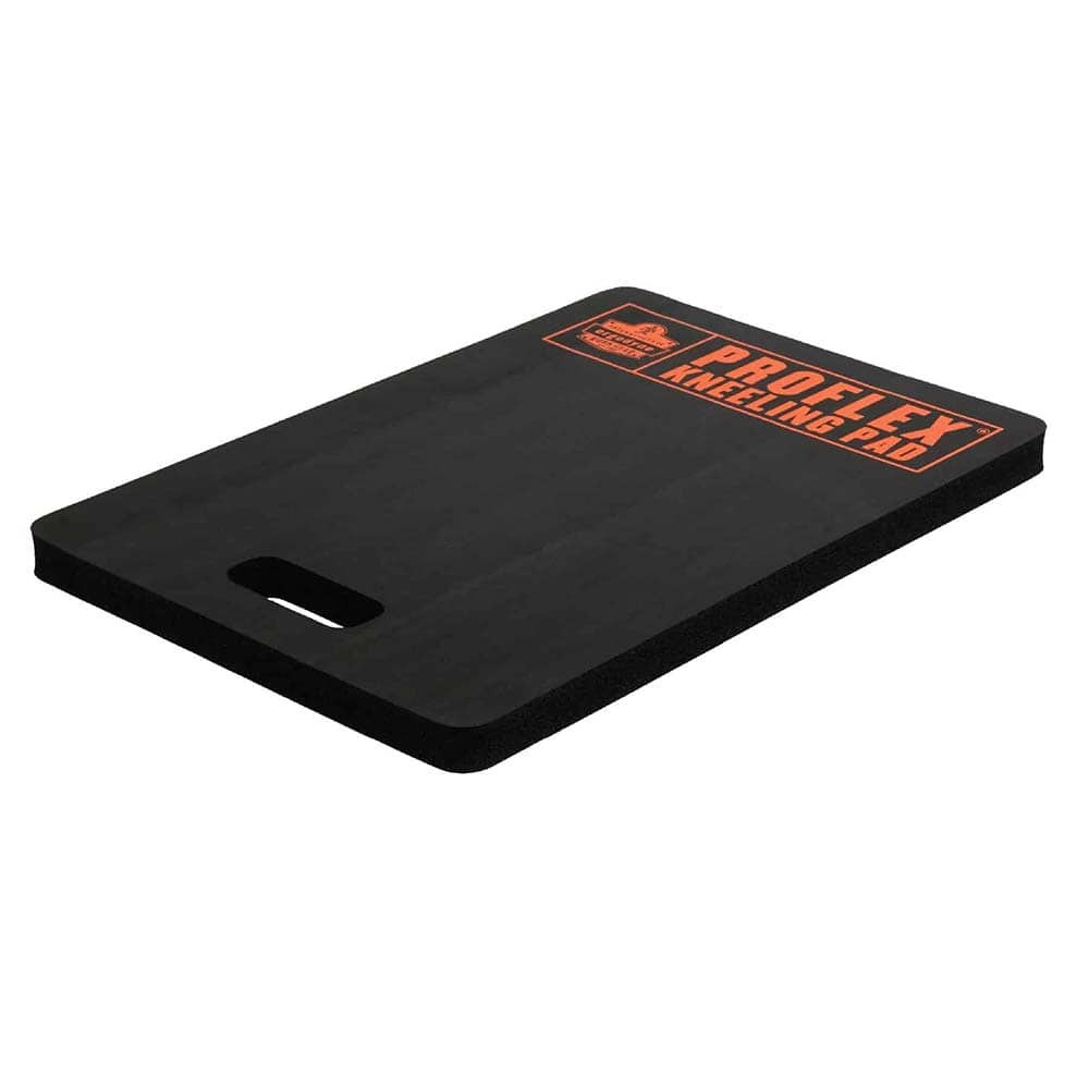 Ergodyne 18380 Anti-Fatigue Mat: 21" Long, 14" Long, 1 Thick, Nitrile Rubber, Rounded & Straight Edges, Heavy-Duty