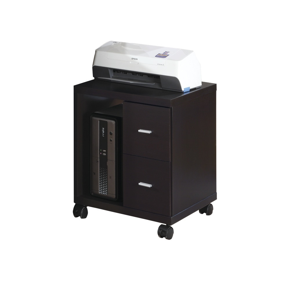 MONARCH PRODUCTS I 7004 Monarch Specialties Mobile Office Cabinet, Cappuccino