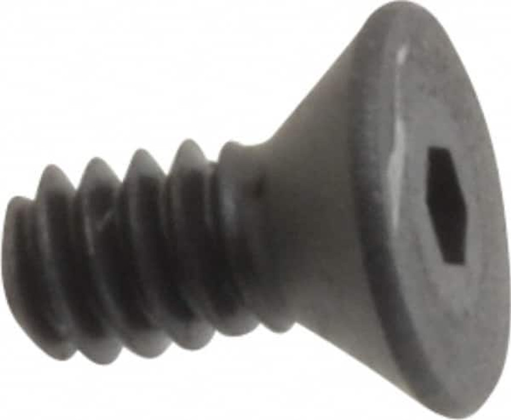 Unbrako 104414 #4-40 1/4" OAL Hex Socket Drive Flat Socket Cap Screw