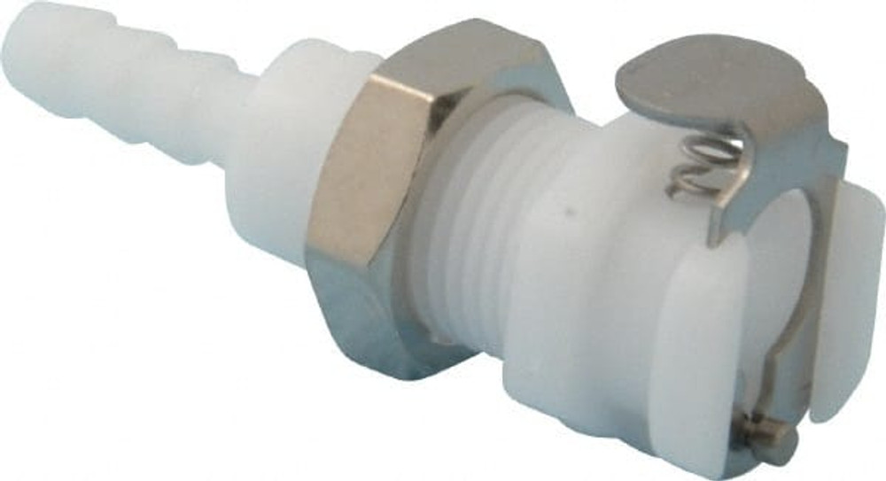 CPC Colder Products PMCD1603NA 1/8" Nominal Flow, 3/16" ID, Female, Panel Mount Hose Barb-Female Socket