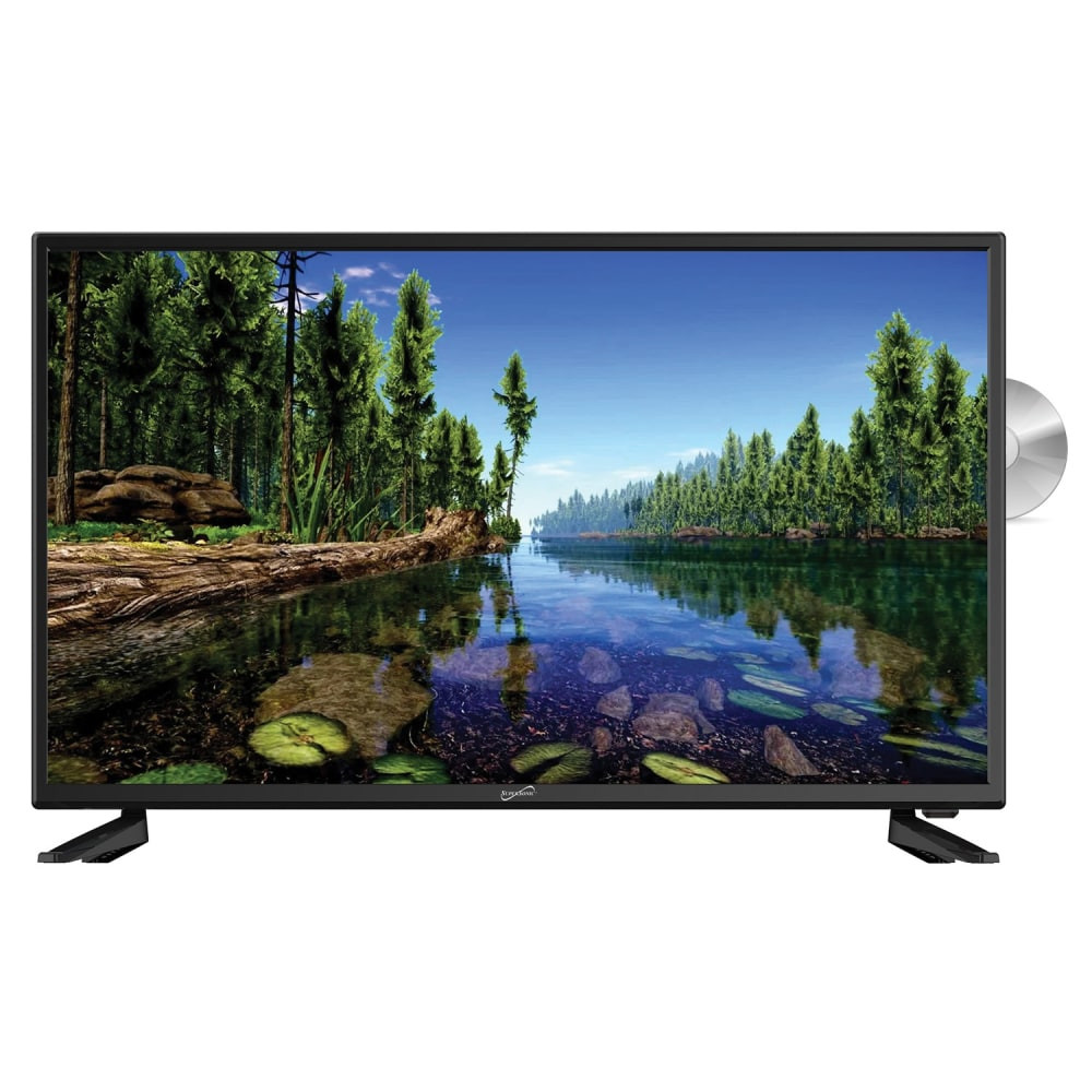 SUPERSONIC INC. Supersonic SC-3222  32in Widescreen 720p LED HDTV With Built-in DVD Player, SC-3222