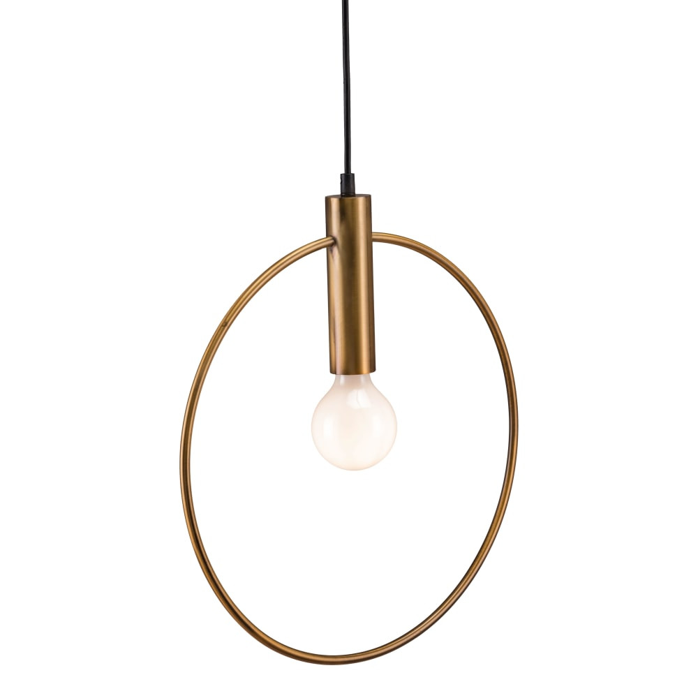 ZUO MODERN 56116  Irenza Ceiling Lamp, 15-7/10W", Gold