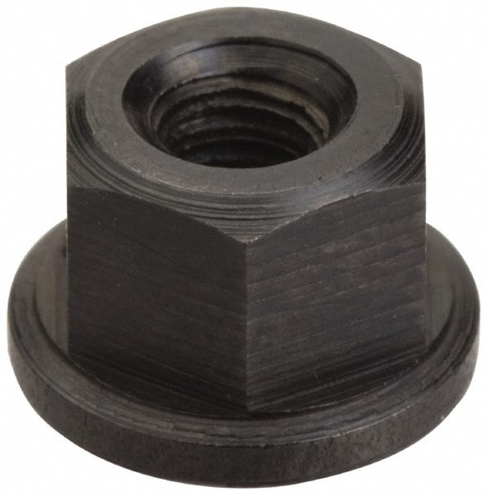 Jergens 39712 1-1/2-6, Steel, Black Oxide Finish, Spherical Flange Nut