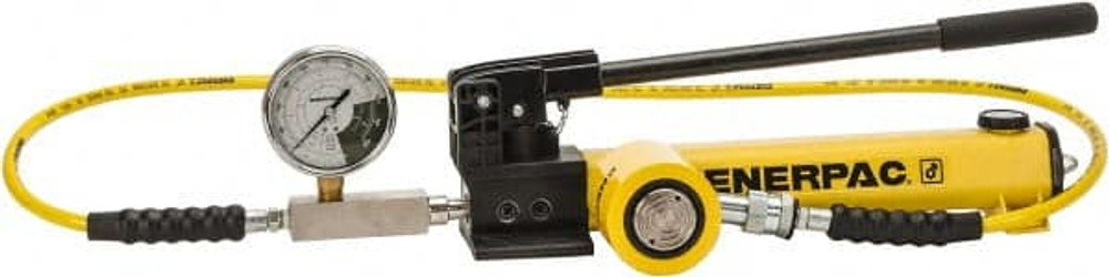 Enerpac SCL201H 20 Ton Capacity, Cylinder No. RCS-201, Manual Hydraulic Pump & Cylinder Set