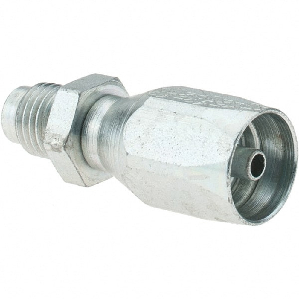 Eaton 24704N-304 7/16-20 Male SAE, Carbon Steel Reusable Hose Female Fitting