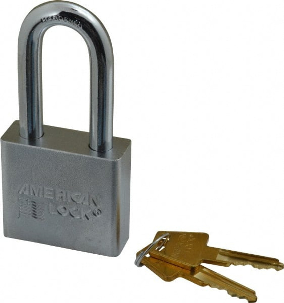 American Lock A5261KA-36247 Padlock: Steel, Keyed Alike, 2" Wide