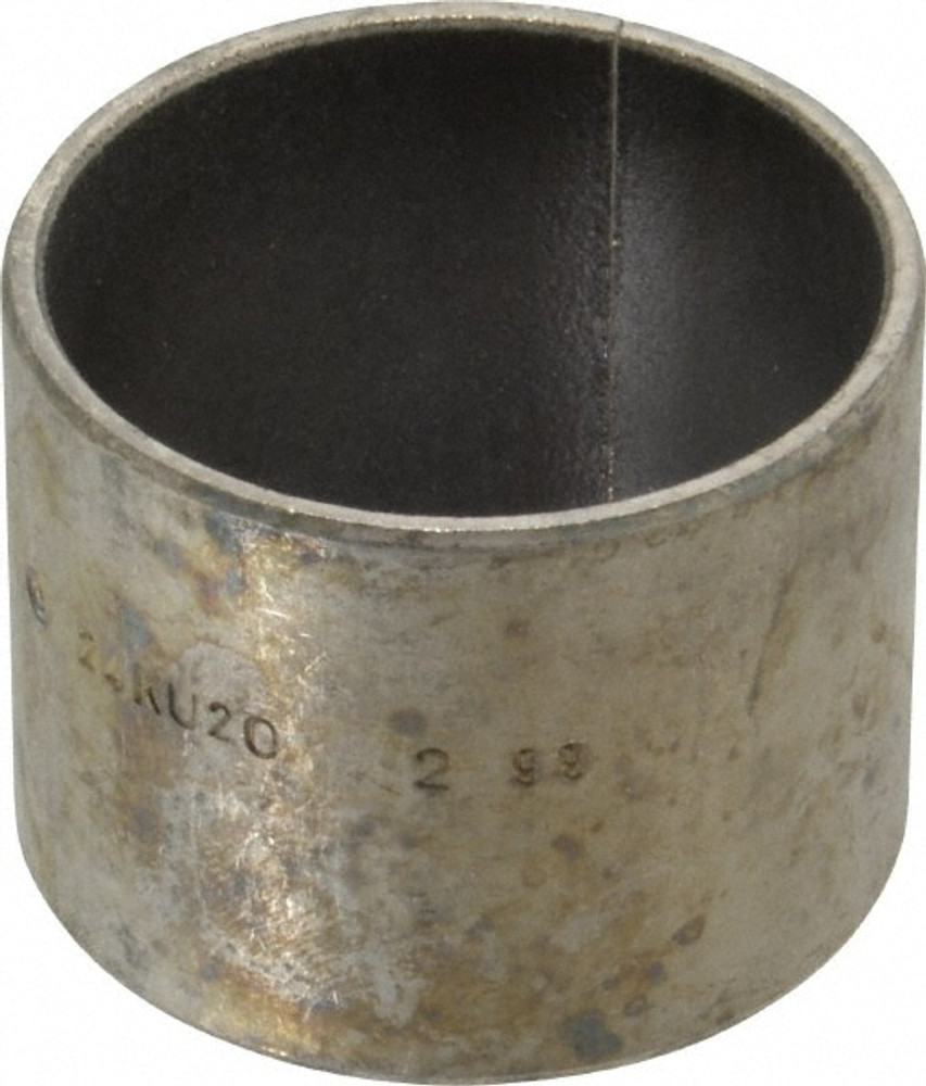 Bunting Bearing 24BU20 Sleeve Bearing: 1-1/2" ID, 1-21/32" OD, 1-1/4" OAL, Steel