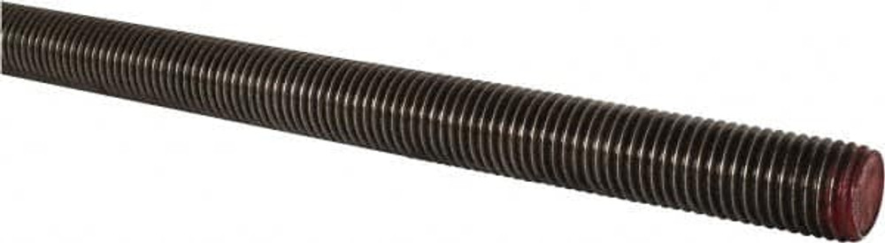 Value Collection 05176 Threaded Rod: 1-1/8-7, 6' Long, Alloy Steel, Grade B7