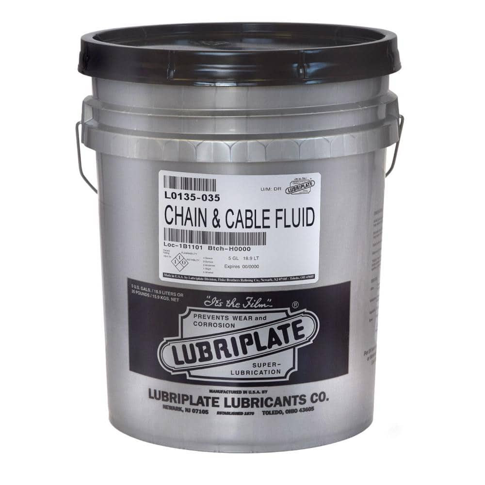 Lubriplate L0135-035 5 Gal Pail General Purpose Chain & Cable Lubricant