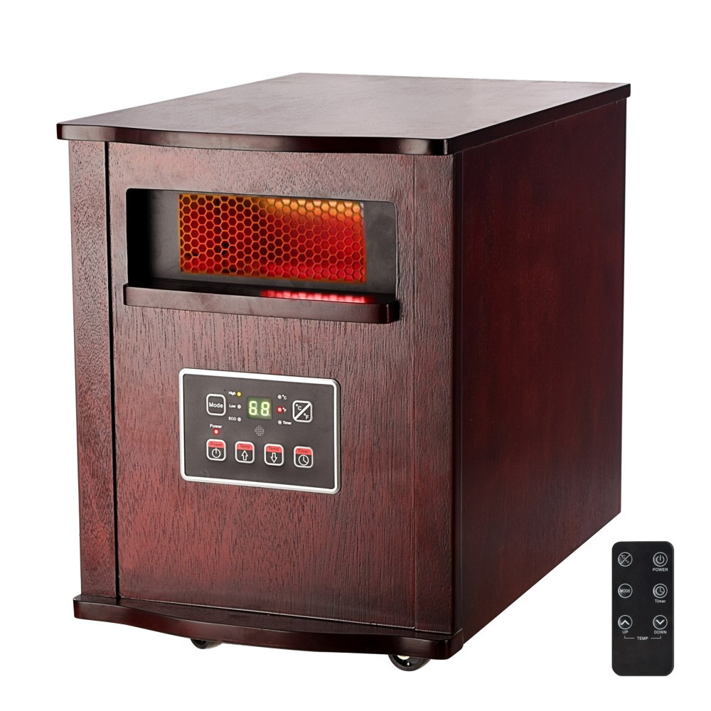 TODDYs PASTRY SHOP 99578906M Optimus Infrared Quartz Heater With Remote, 14-1/2in x 21in