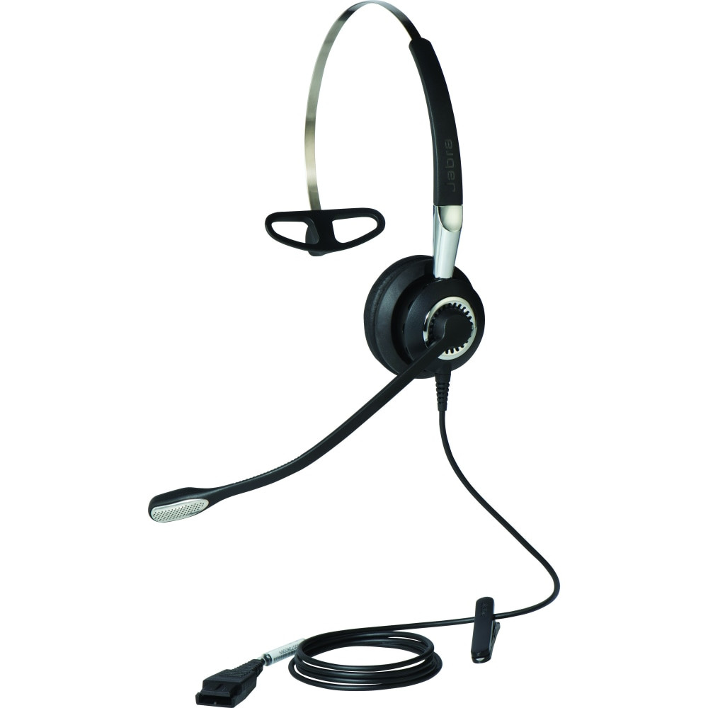 GN AUDIO USA INC. Jabra 2496-823-309  BIZ 2400 II USB Headset - Mono - USB - Wired - Over-the-head - Monaural - Supra-aural - Noise Canceling