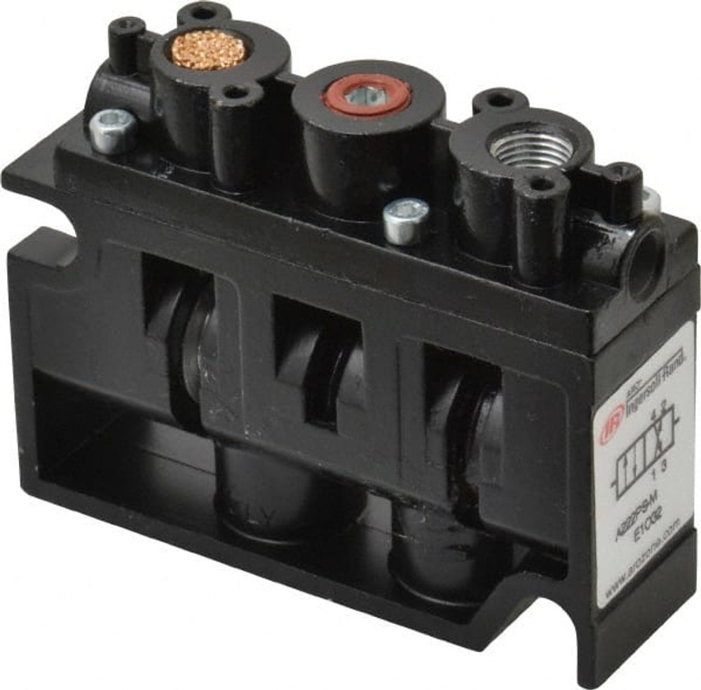 ARO/Ingersoll-Rand A222PS Stacking Solenoid Valve: Pilot, 4-Way, 2 Position, Spring Return
