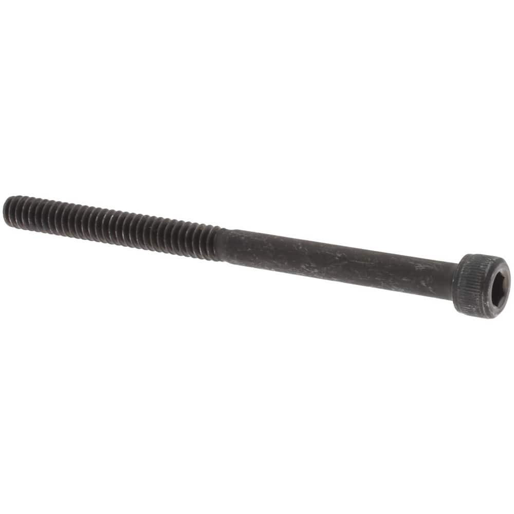 MSC 8C200KCS Socket Cap Screw: #8-32, 2" Length Under Head, Socket Cap Head, Hex Socket Drive, Alloy Steel, Black Oxide Finish