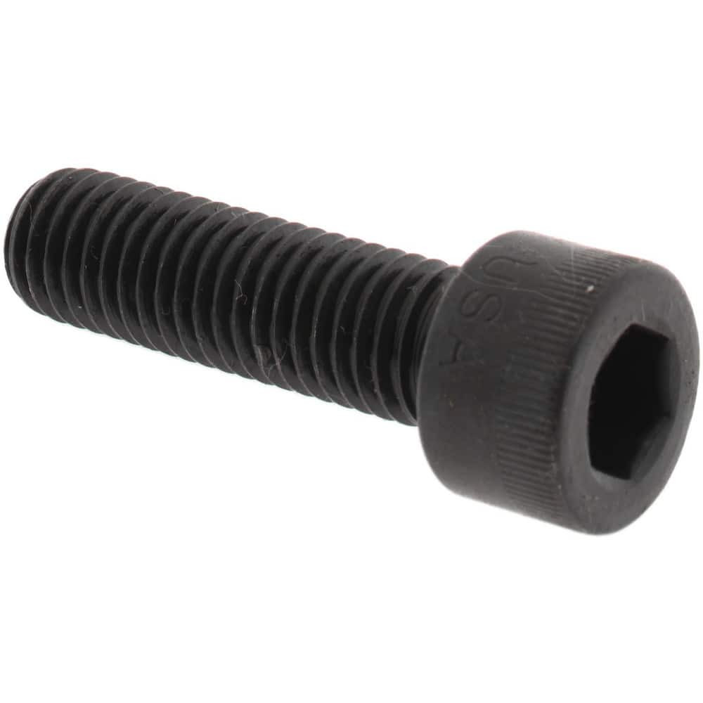 MSC .10C35KCS Socket Cap Screw: M10 x 1.5, 35 mm Length Under Head, Socket Cap Head, Hex Socket Drive, Alloy Steel, Black Oxide Finish