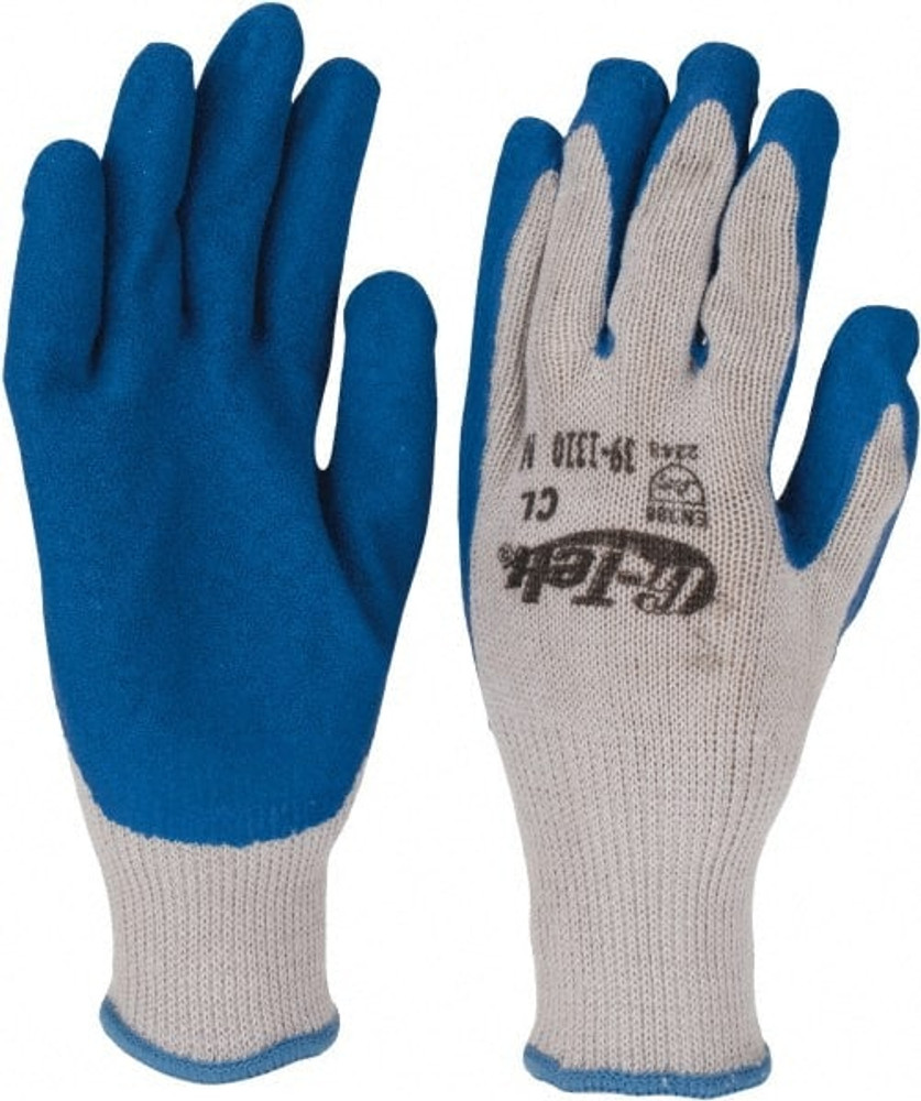 PIP 39-1310/M General Purpose Work Gloves: Medium, Rubber Coated, Cotton & Polyester