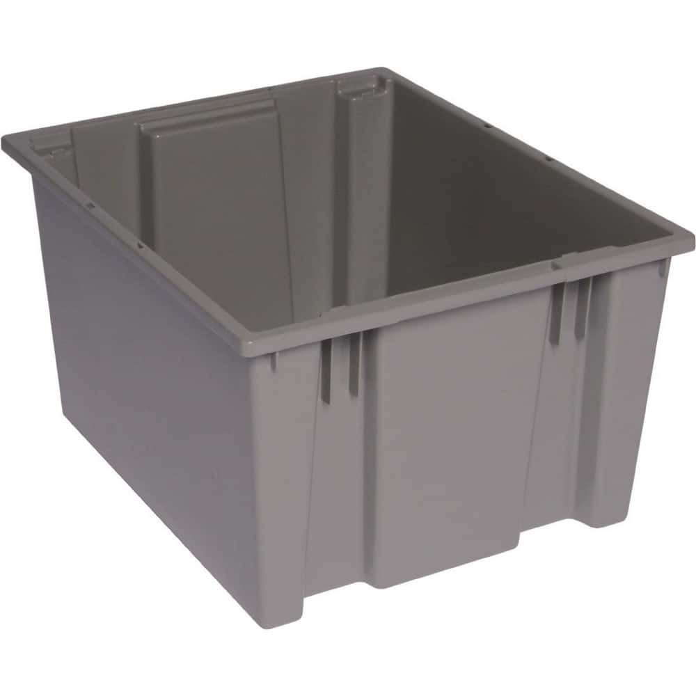 Quantum Storage SNT195GYCS Polyethylene Storage Tote: 75 lb Capacity