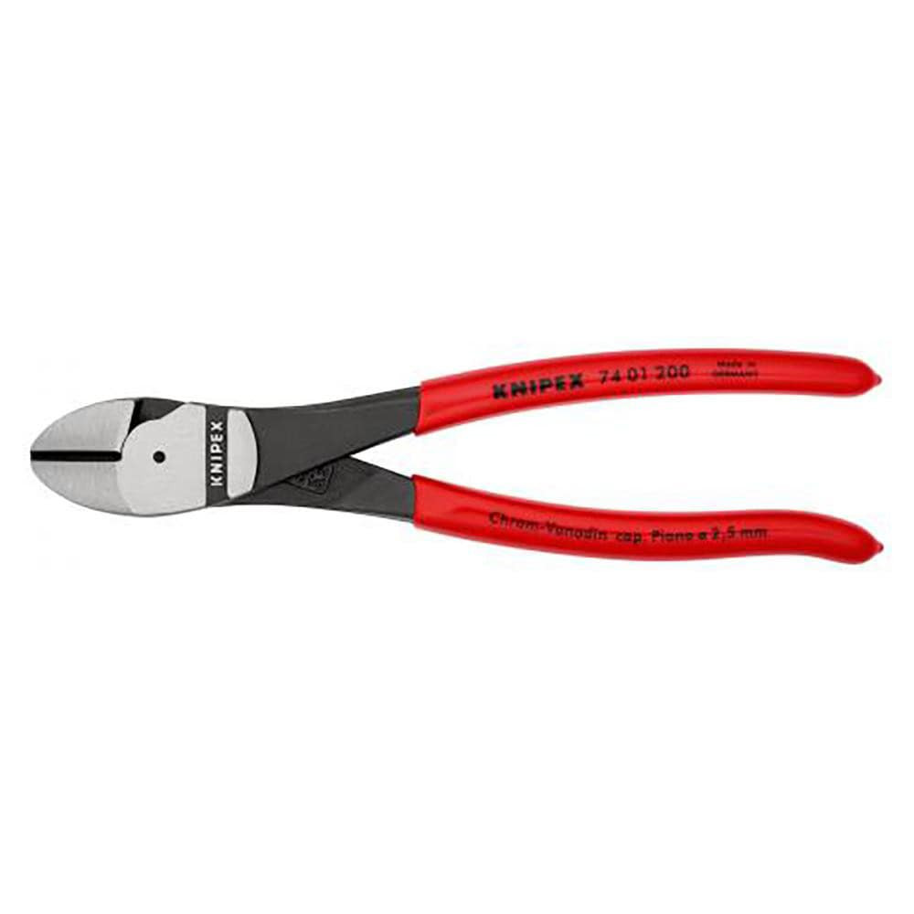 Knipex 74 01 200 Diagonal Cutting Plier: 2.5 3 & 4.2 mm Cutting Capacity