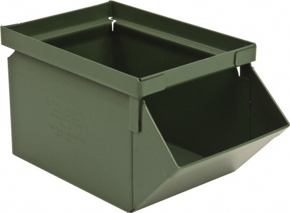 Stackbin 1-0SB/GREEN Size 0, Open End Bin