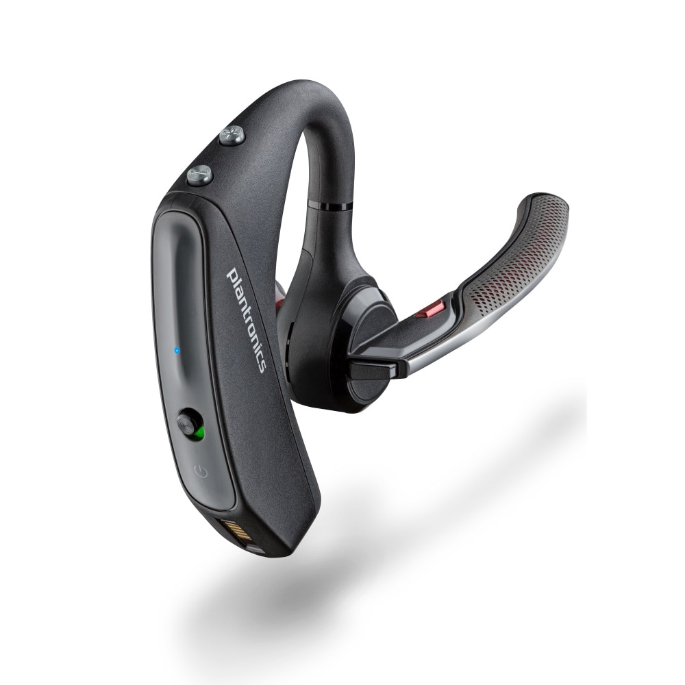 POLY Plantronics 203500-101  Voyager 5200 Bluetooth Mobile Over-The-Ear Headset, Black