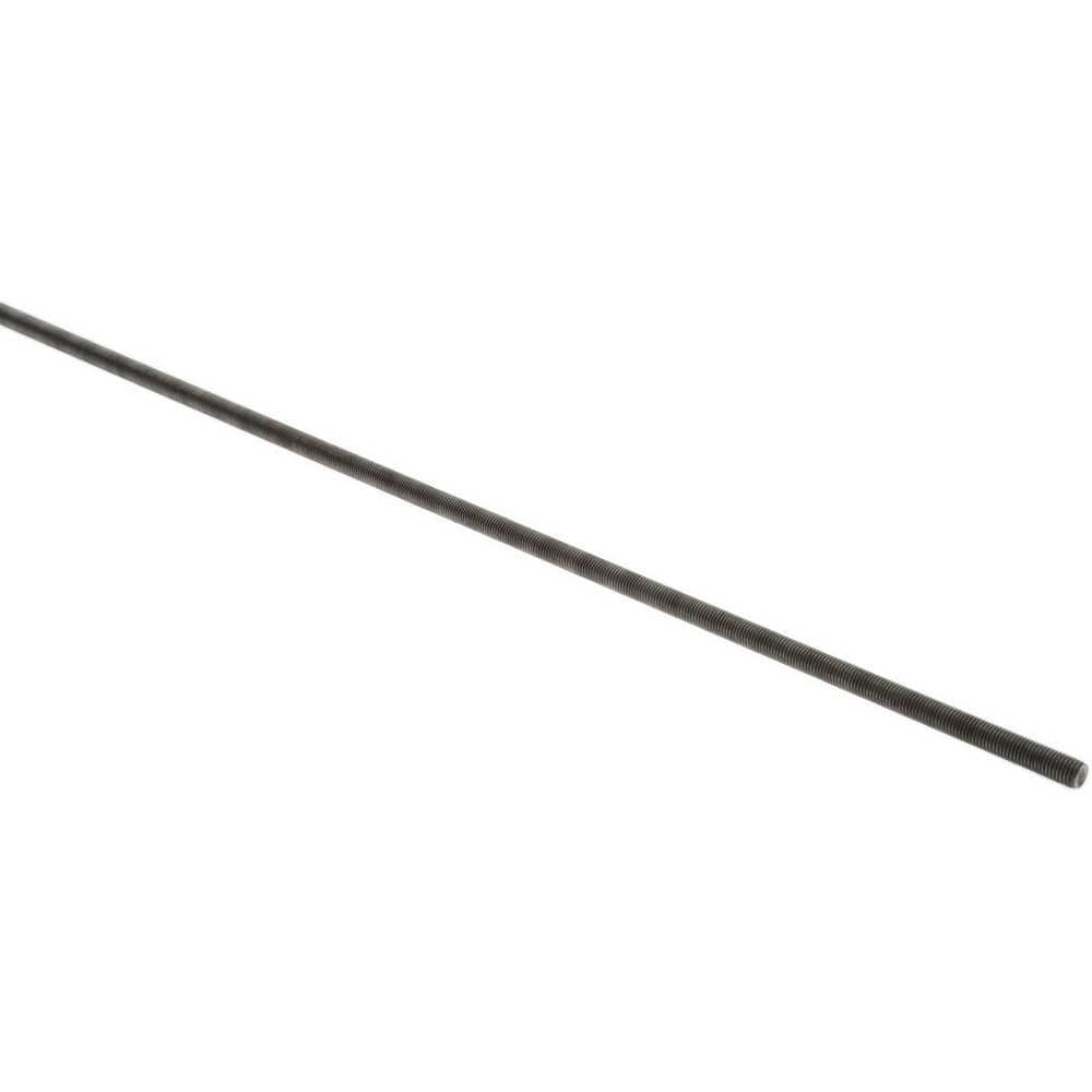 MSC 21603 Threaded Rod: 5/16-24, 6' Long, Low Carbon Steel