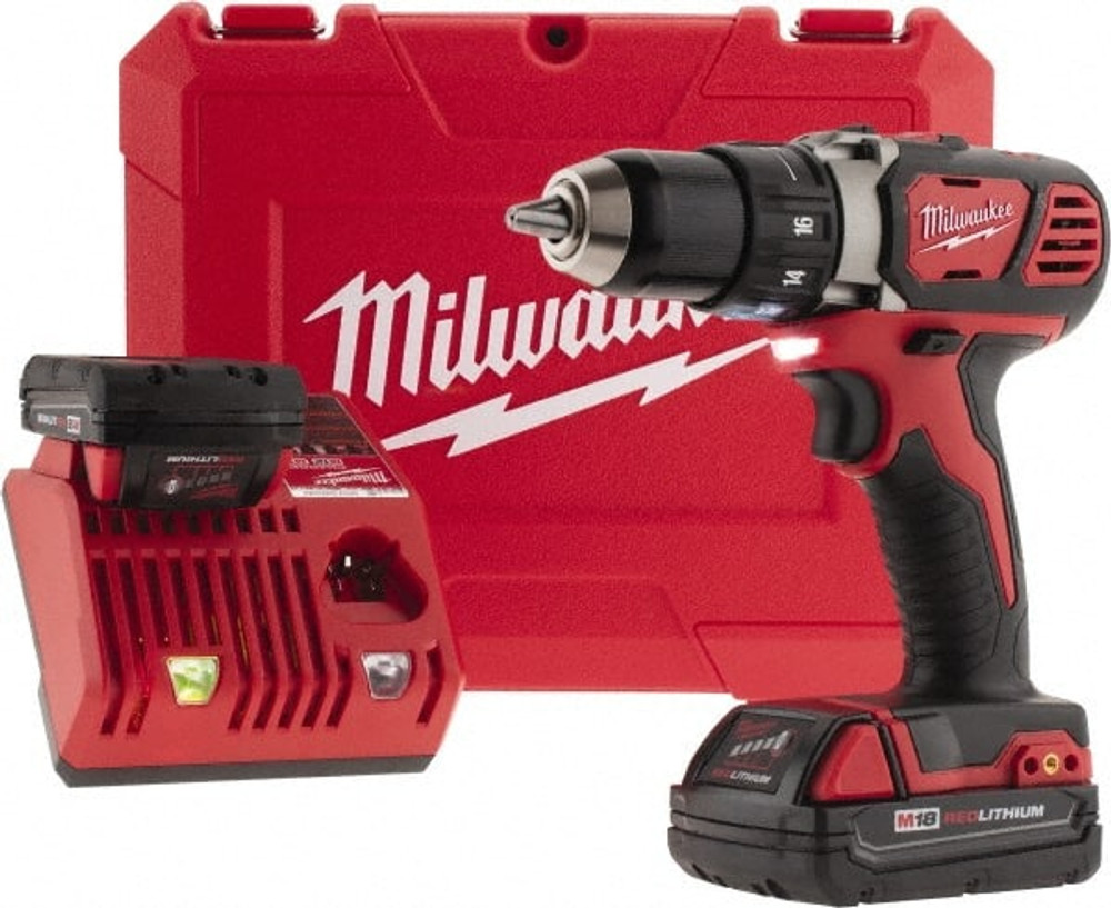 Milwaukee Tool 2606-22CT Cordless Drill: 18V, 1/2" Chuck