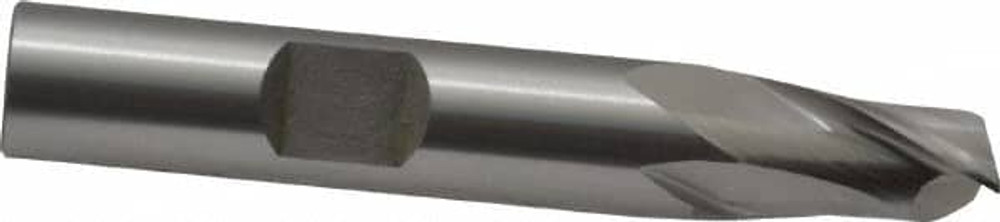 OSG 5209400 Square End Mill: 11/32" Dia, 9/16" LOC, 2 Flutes, Cobalt