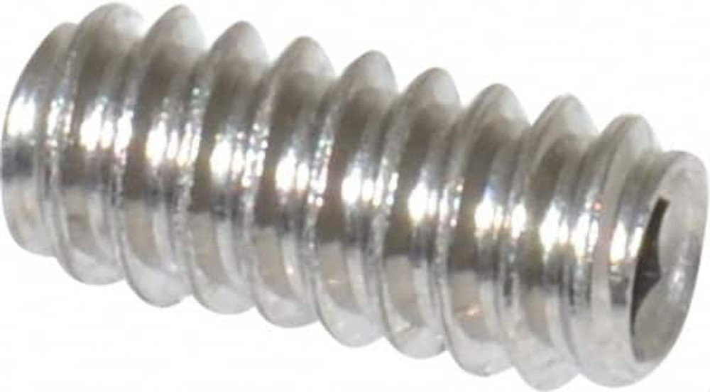 Value Collection R63260642 Set Screw: #6-32 x 5/16", Cup Point, Stainless Steel, Grade 18-8