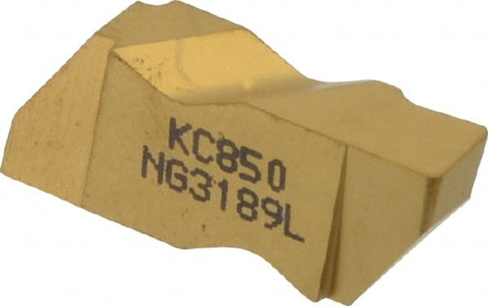 Kennametal 1113897 Grooving Insert: NG3189 KC850, Solid Carbide