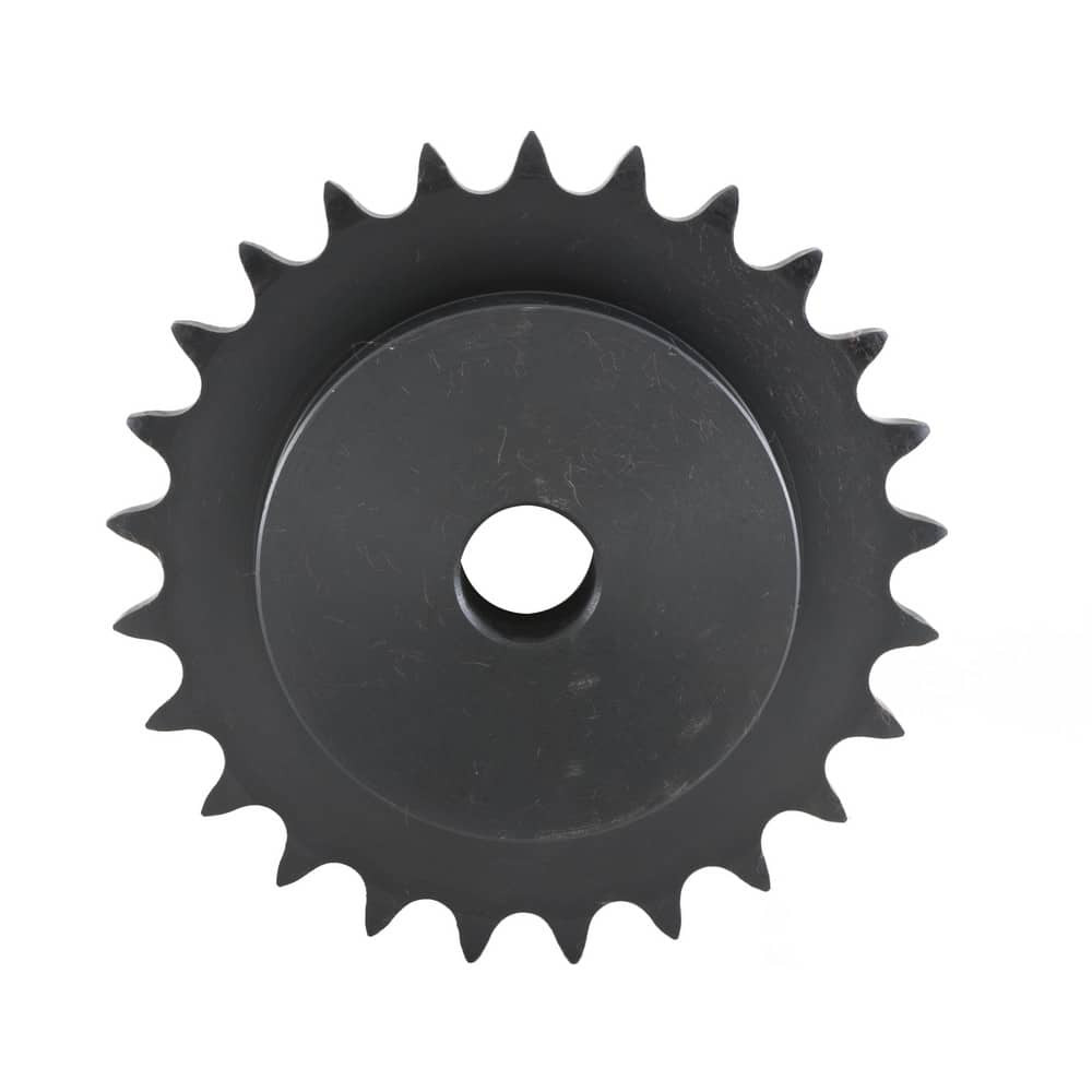 U.S. Tsubaki 80A41 Plate Roller Chain Sprocket: 41 Teeth, 1" Pitch, 1-1/4" Bore Dia