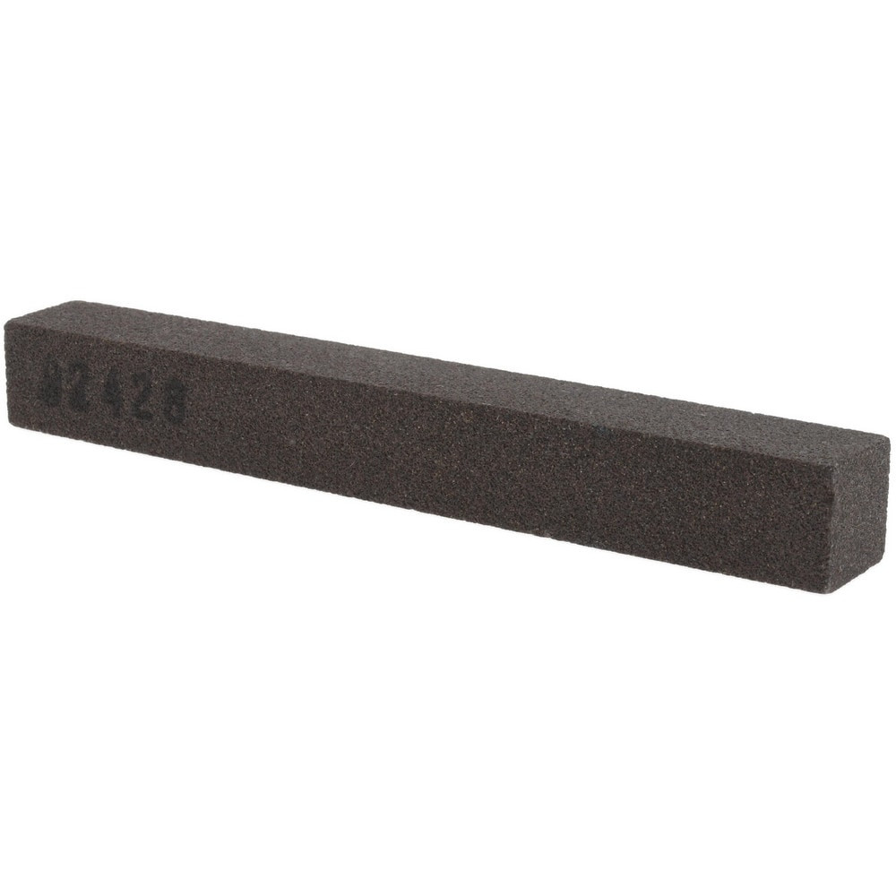 MSC UC8 Sharpening Stone: 1/2'' Thick, Square, Aluminum Oxide