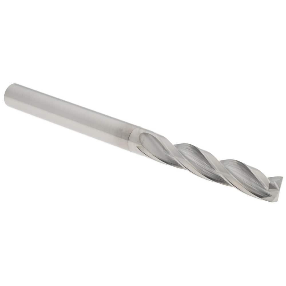 Accupro 10381 Jobber Length Drill Bit: 1/4" Dia, 150 &deg;, Solid Carbide