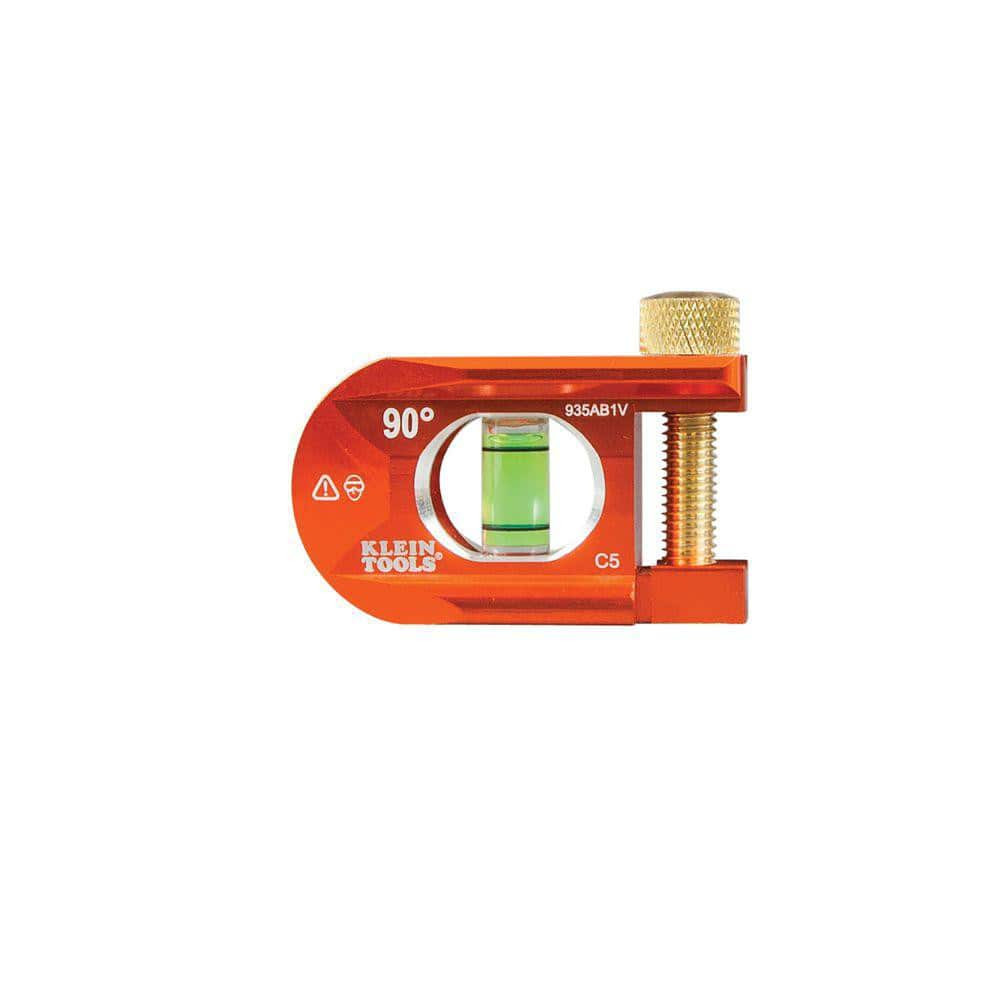 Klein Tools 935AB1V Box Beam, I-Beam & Torpedo Levels; Level Type: Torpedo ; Magnetic: No ; Accuracy: 10.0290 ; Body Material: Aluminum ; Housing Color: Orange ; Features: Easy-to-Read; High Visibility; Large