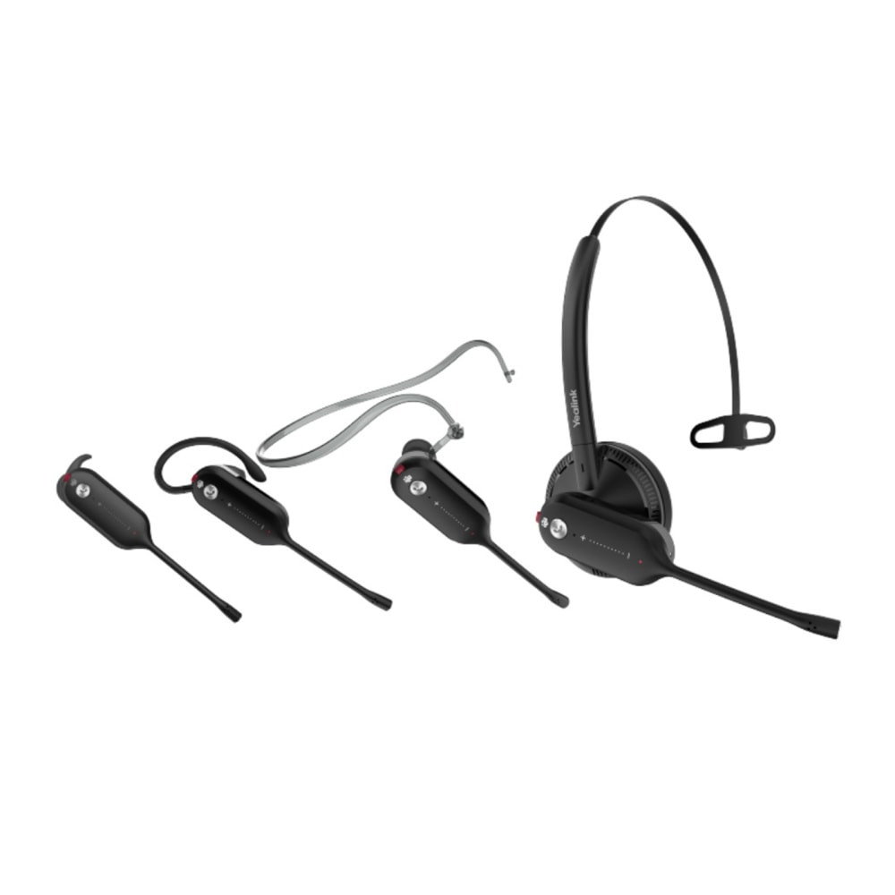 Make sure you can hear clearly with this USB wired headset. The office phone headset is designed to work with a wide range of Yealink IP phones and offers a helpful noise-canceling microphone.  Connects to Yealink IP phones via USB, including models T41S/T42S/T46S/T48S/T42U/T43U/T46U/T48U/T53/T53W/T54W/T57W/T58A/VP59 (T41S/T42S/T46S/T48S should be upgraded to version 82 or higher).  HD voice/wideband speaker offers great audio.  Noise-canceling mic and passive noise cancellation help you hear properly.  ActiveProtection technology helps prevent acoustic injury.  320-degree bendable boom arm allows you to make adjustments with ease.  Plug-and-play design.  Integrated LED indicator and warning tone.  Backed by the manufacturers 1-year limited warranty.