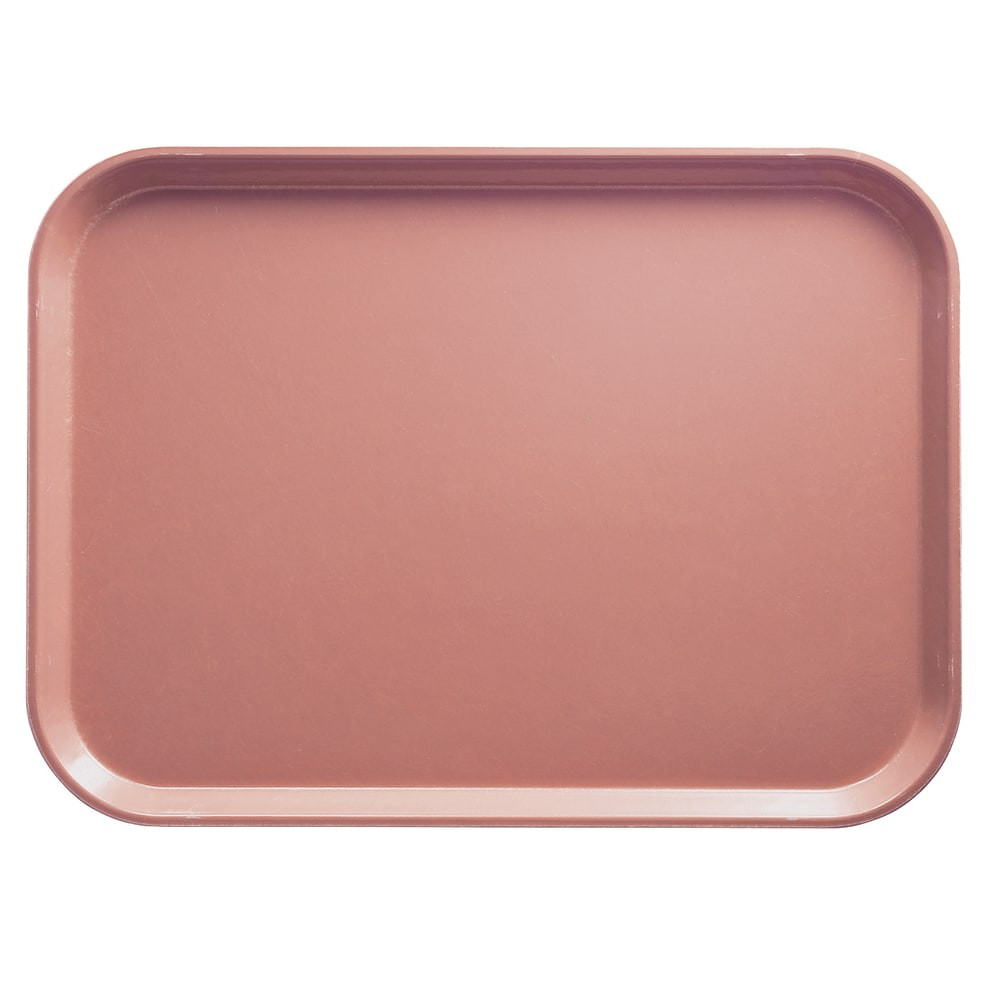 CAMBRO MFG. CO. Cambro 1520409  Camtray Rectangular Serving Trays, 15in x 20-1/4in, Blush, Pack Of 12 Trays