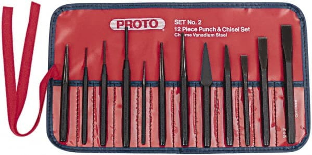 Proto J2S2 12 Piece Punch & Chisel Set