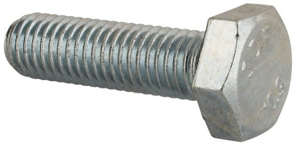 Value Collection 460073PR Hex Head Cap Screw: M10 x 1.50 x 35 mm, Grade 10.9 Steel, Zinc-Plated