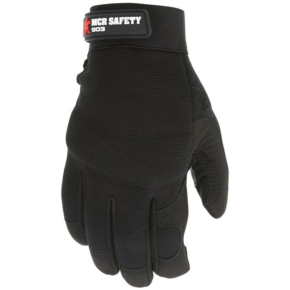 MCR Safety 903XL Gloves: Size XL, Synthetic Leather