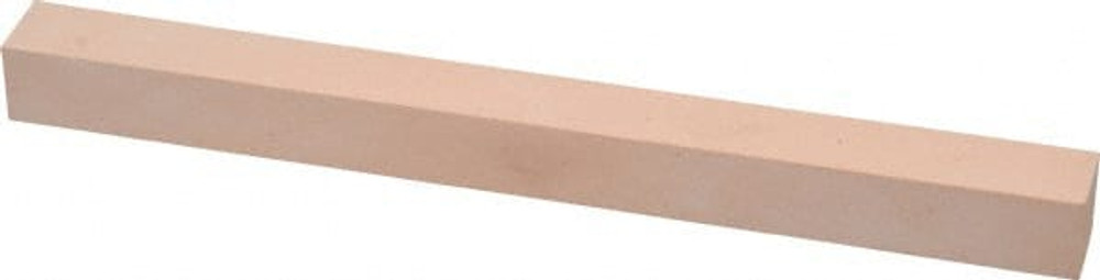 Value Collection 4256605 Square Polishing Stone: Aluminum Oxide, 1/2" Wide, 1/2" Thick, 6" OAL