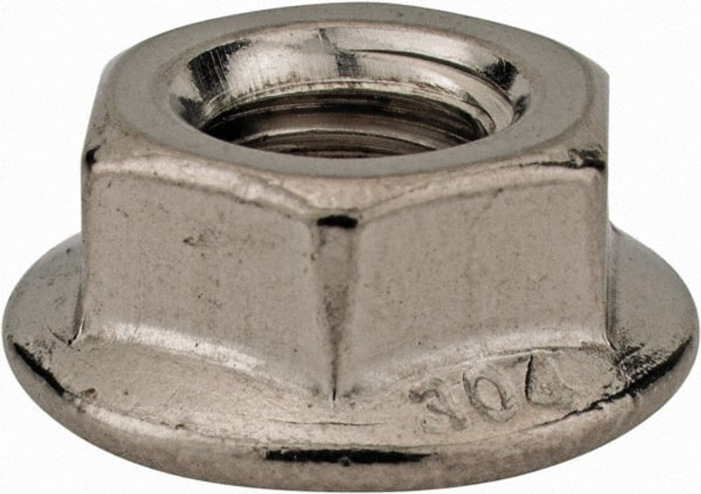 Monroe Engineering Products MA-LN51618SS Hex Lock Nut: 5/16-18, Grade 304 Stainless Steel