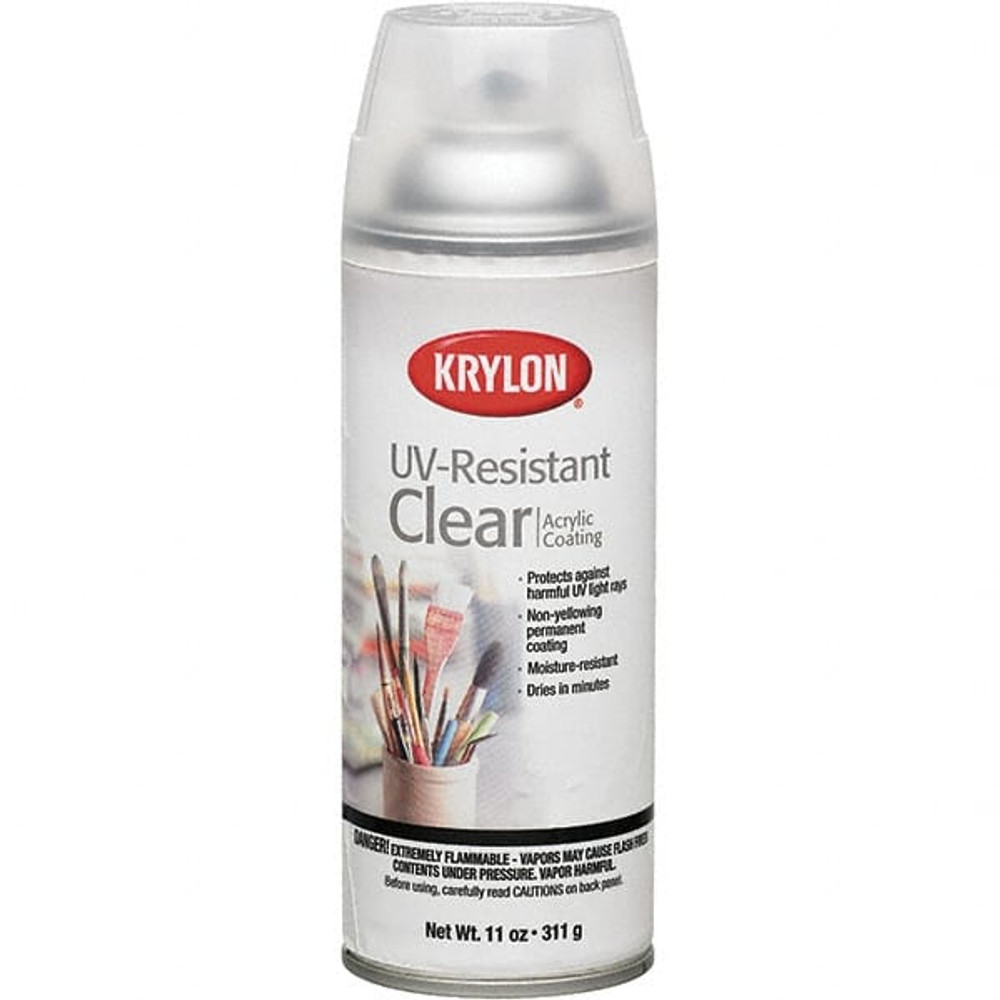 Krylon K01305007 Acrylic Coating Spray Paint: Crystal Clear, Gloss, 16 oz